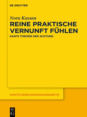 cover image of Reine praktische Vernunft fühlen